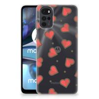 Motorola Moto G22 | TPU bumper | Hearts