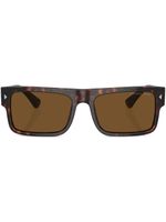 Prada Eyewear tortoiseshell-effect square sunglasses - Vert - thumbnail