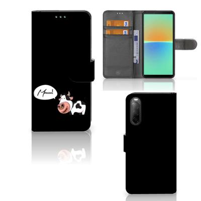 Sony Xperia 10 IV Leuk Hoesje Cow Sony Xperia 10 IV Leuk Hoesje Cow