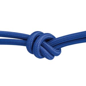 Strijkijzersnoer donkerblauw 3-aderig per meter