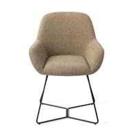 Jesper Home Kushi eetkamerstoel Moss Meadow beehive black