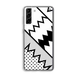 Pop Art #5: Samsung Galaxy S21 Plus Transparant Hoesje
