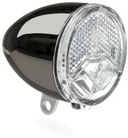Axa Koplamp 606 e-bike 6-48 volt donker chroom 15 lux