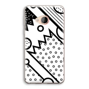 Pop Art #4: HTC U Play Transparant Hoesje