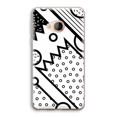 Pop Art #4: HTC U Play Transparant Hoesje