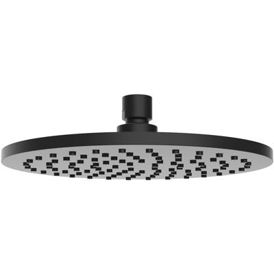 Wiesbaden Caral Luxe Regen Hoofddouche Rond 20cm Mat Zwart