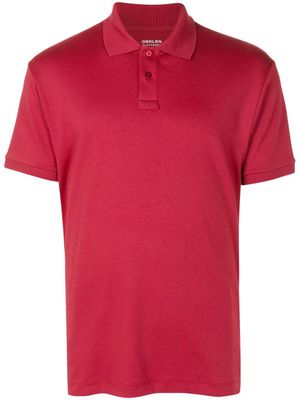 Osklen polo à manches courtes - Rouge