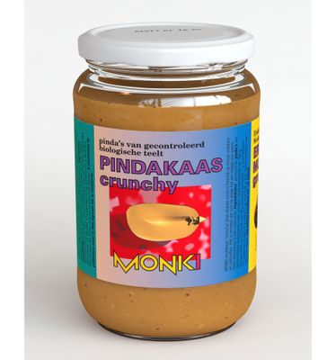 Pindakaas crunchy met zout eko bio
