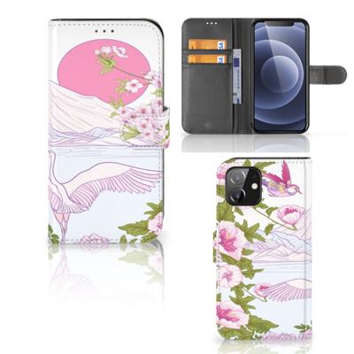 iPhone 12 | 12 Pro (6.1") | Telefoonhoesje | Met pasjeshouder | Bird Standing
