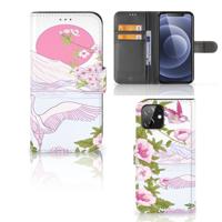 iPhone 12 | 12 Pro (6.1") | Telefoonhoesje | Met pasjeshouder | Bird Standing