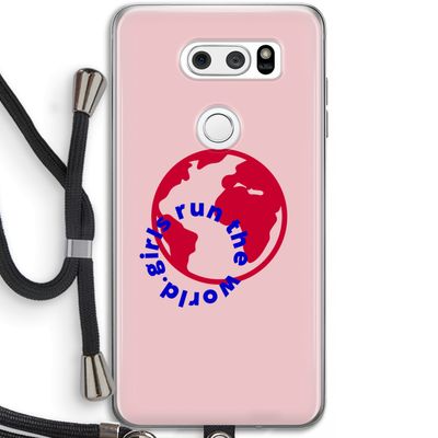 Run The World: LG V30 Transparant Hoesje met koord