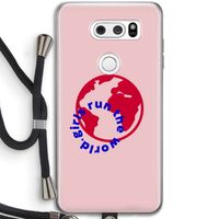 Run The World: LG V30 Transparant Hoesje met koord
