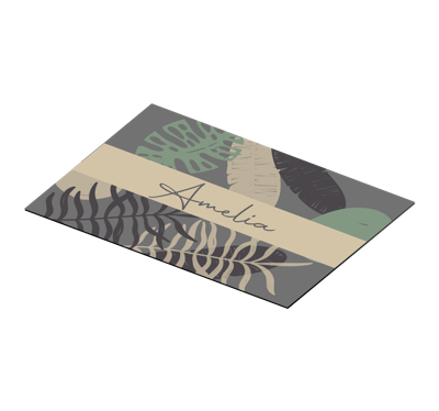 Placemat boho jungle style