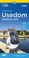 Fietskaart ADFC Regionalkarte Usedom - Settiner Haff | BVA BikeMedia