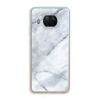 Witte marmer: Xiaomi Mi 10T Lite 5G Transparant Hoesje Witte marmer: Xiaomi Mi 10T Lite 5G Transparant Hoesje