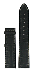Horlogeband Certina C0016101603700A / C610014938 Leder Zwart 20mm