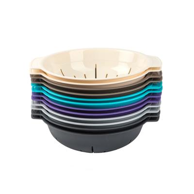 Kunststof stevig vergiet in het licht grijs 30 x 25 x 8 cm laag model