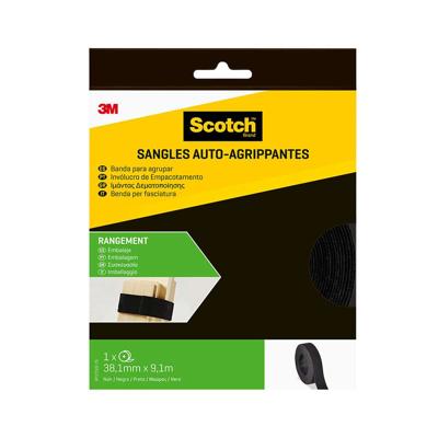 Kabelbinders Scotch Zwart 38,1 MM X 9,1 M