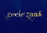 Goeie Zaak - Joost Hoving, Rianne van der Molen - Hardcover (9789083103549) - thumbnail