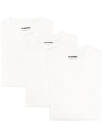 Jil Sander t-shirt à patch logo - Blanc