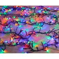 Kerstverlichting - 384 leds - gekleurd - 5 meter - clusterverlichting