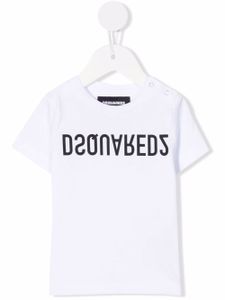 DSQUARED2 KIDS t-shirt à logo imprimé - Blanc