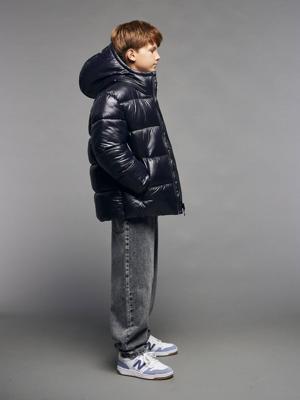 Puffy donsjack JONEN antraciet