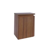 Thebalux Epoch Toiletmeubel - 36x35x41cm - ronding rechts - hoek links - 1 deur - topblad - zonder kraangat - Roquebrun 9TT35137R