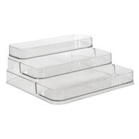 Organizer 3 Laags 25.5x24.5x10.3 cm Transparant - thumbnail