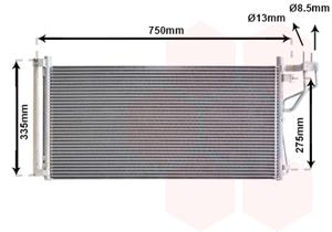 Van Wezel Airco condensor 82005184