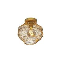 QAZQA Oosterse plafondlamp goud 25 cm - Vadi