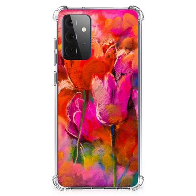 Back Cover Samsung Galaxy A72 4G/5G Tulips Back Cover Samsung Galaxy A72 4G/5G Tulips