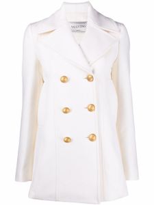Valentino Garavani veste à boutonnière croisée - Blanc