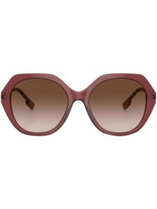 Burberry Eyewear lunettes de soleil Vanessa à monture géométrique - Rouge