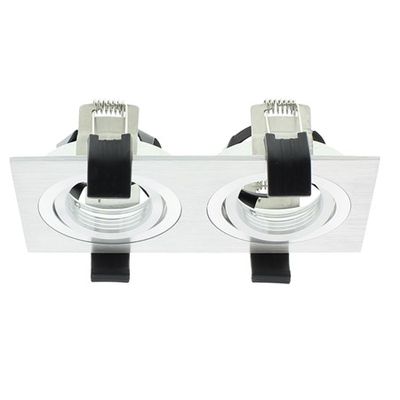 Klemko inbouw armatuur Lumico vierkant 2V aluminium pan tilt 863904