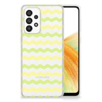 Samsung Galaxy A33 5G | TPU bumper | Waves Yellow