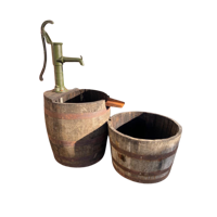 Whisky waterornament 2-delig - Vatenhandel stijf
