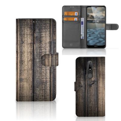Nokia 2.4 | Book Style Case | Steigerhout