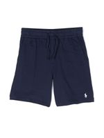 Ralph Lauren Kids short en coton à logo Polo Pony - Bleu - thumbnail