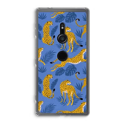 Luipaard: Sony Xperia XZ2 Transparant Hoesje