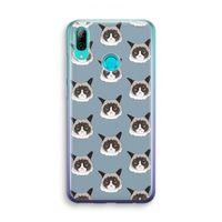 It's a Purrr Case: Huawei P Smart (2019) Transparant Hoesje