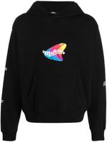 MSFTSrep hoodie en coton à logo imprimé - Noir