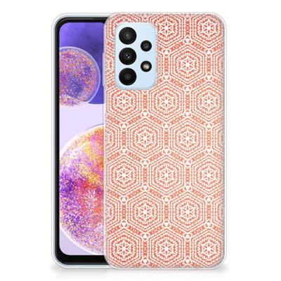 Samsung Galaxy A23 | TPU bumper | Pattern Orange