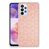 Samsung Galaxy A23 | TPU bumper | Pattern Orange