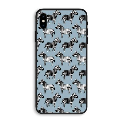 Zebra: iPhone XS Max Biologisch afbreekbaar hoesje