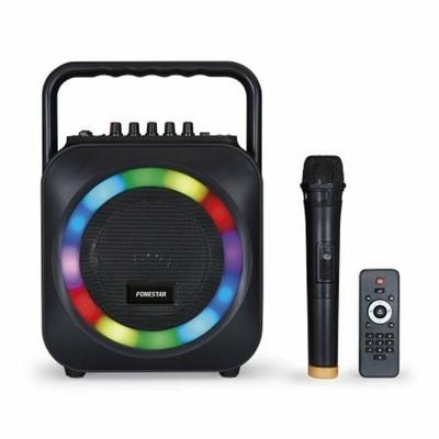 PC speakers FONESTAR BOX-35LED Zwart Amber Bluetooth luidspreker