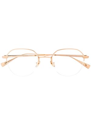 EQUE.M lunettes de vue Water Drop à monture ronde - Or