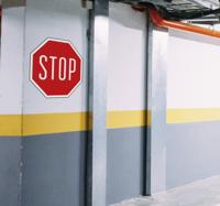 Sticker Stopbord