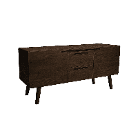 Tower Living Dressoir 'Aura' Acaciahout, 160cm, kleur Espresso