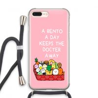Bento a day: iPhone 7 PLUS Transparant Hoesje met koord
